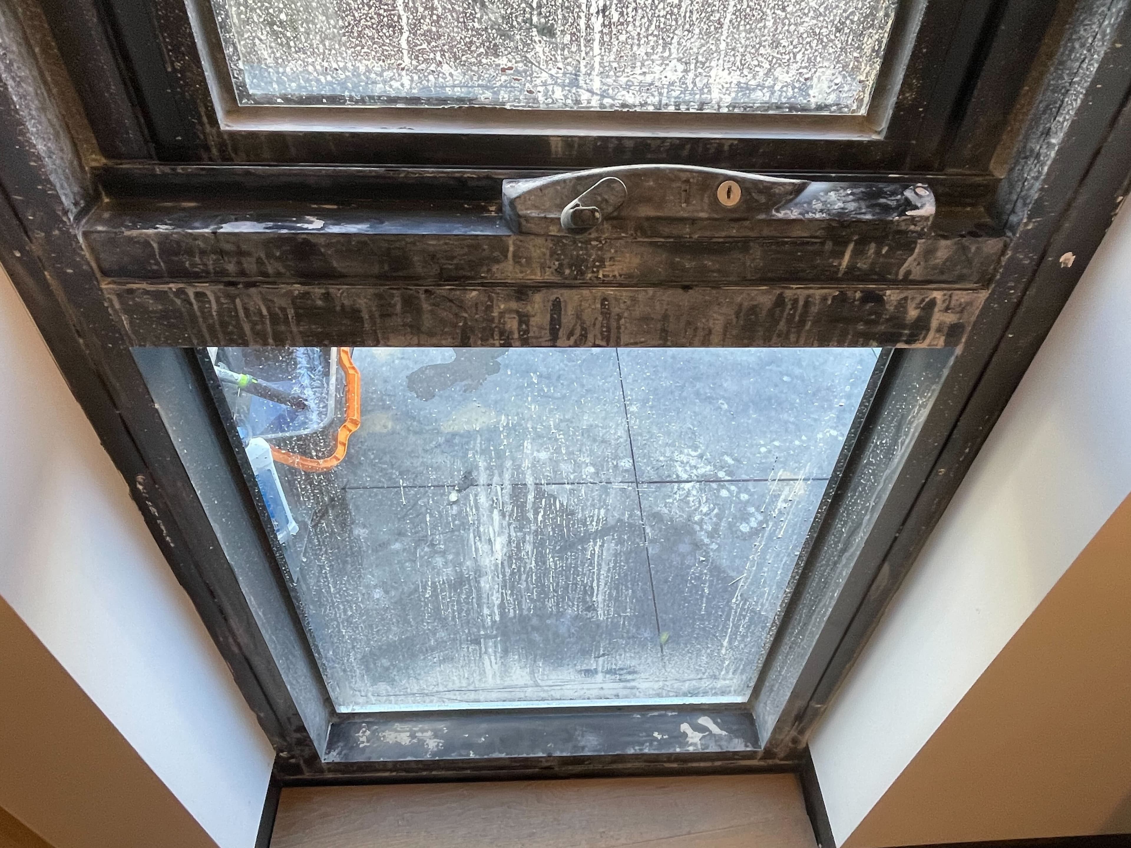 Messy living room before cleaning